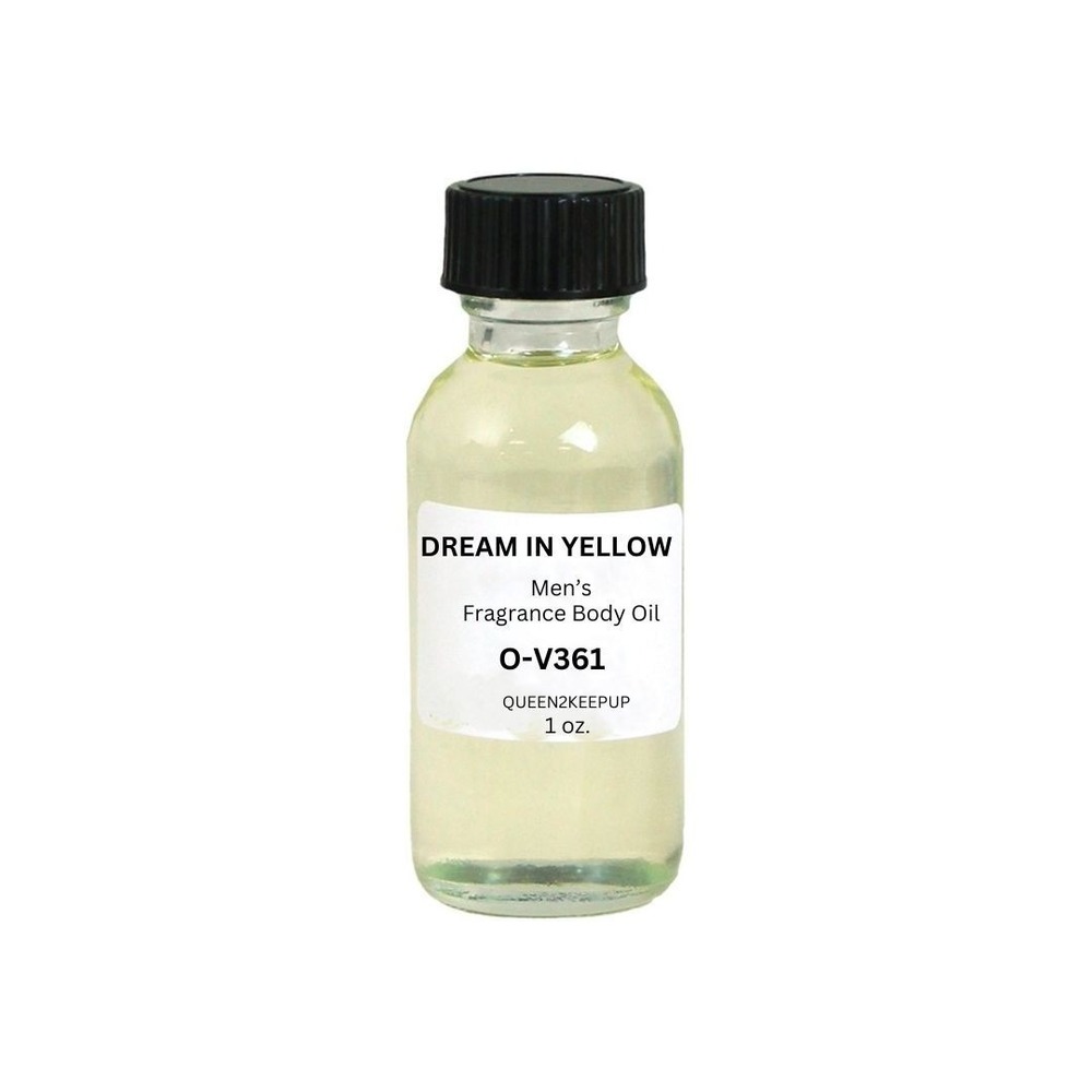 Dream In Yellow (Men) Body Oil 1 oz Fragrance All Natural Scent